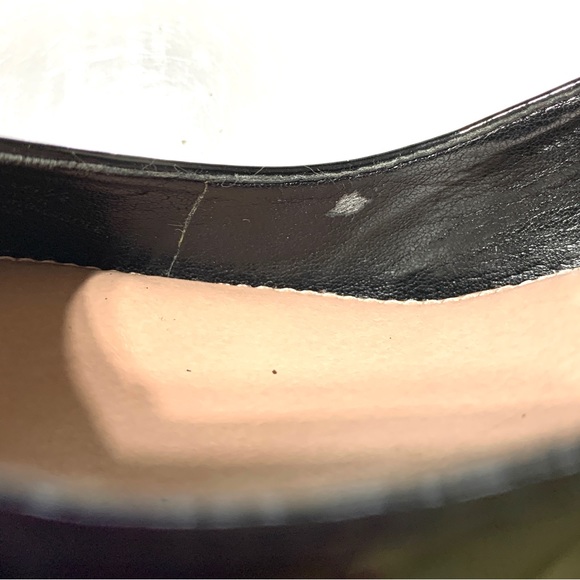 NWOT VINCE CAMUTO Desti Platform Black Patent Pump Sz 5.5 - Picture 10 of 12